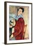 Self Portrait-Amedeo Modigliani-Framed Art Print