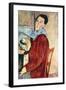 Self Portrait-Amedeo Modigliani-Framed Art Print