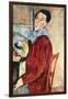 Self Portrait-Amedeo Modigliani-Framed Art Print