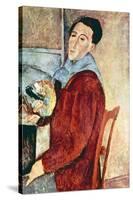 Self Portrait-Amedeo Modigliani-Stretched Canvas