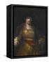 Self-Portrait-Rembrandt van Rijn-Framed Stretched Canvas