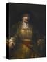 Self-Portrait-Rembrandt van Rijn-Stretched Canvas