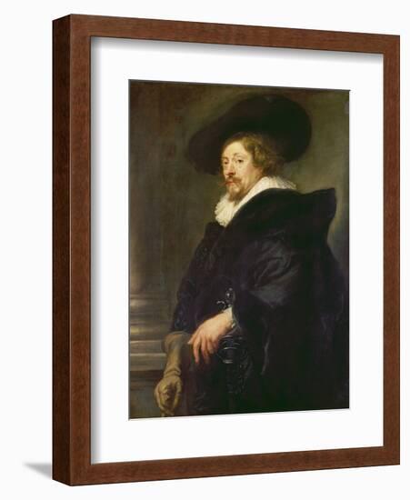 Self Portrait-Peter Paul Rubens-Framed Giclee Print