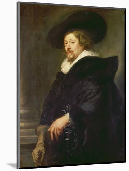 Self Portrait-Peter Paul Rubens-Mounted Giclee Print