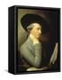 Self-Portrait-Benjamin West-Framed Stretched Canvas