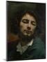 Self-Portrait-Gustave Courbet-Mounted Giclee Print