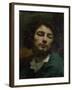 Self-Portrait-Gustave Courbet-Framed Giclee Print