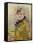 Self-Portrait-Berthe Morisot-Framed Stretched Canvas