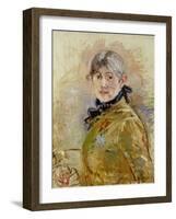 Self-Portrait-Berthe Morisot-Framed Giclee Print