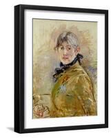 Self-Portrait-Berthe Morisot-Framed Giclee Print