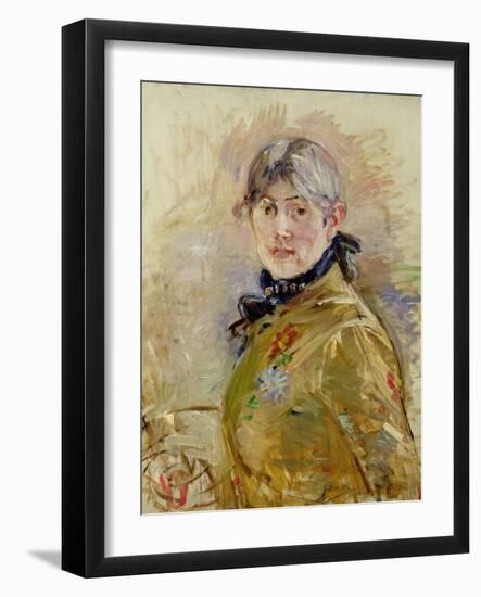 Self-Portrait-Berthe Morisot-Framed Giclee Print