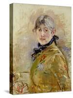 Self-Portrait-Berthe Morisot-Stretched Canvas