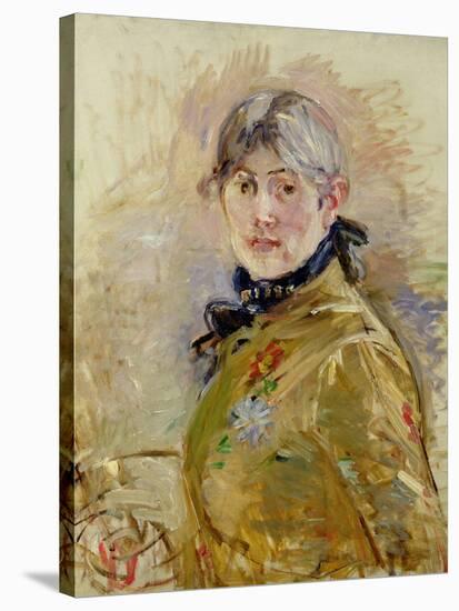 Self-Portrait-Berthe Morisot-Stretched Canvas