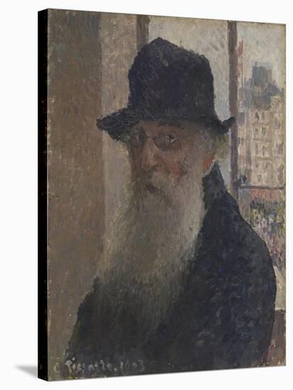 Self-Portrait-Camille Pissarro-Stretched Canvas