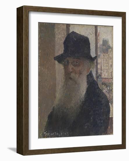 Self-Portrait-Camille Pissarro-Framed Giclee Print