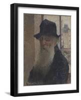 Self-Portrait-Camille Pissarro-Framed Giclee Print