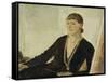 Self-Portrait-Dame Ethel Walker-Framed Stretched Canvas