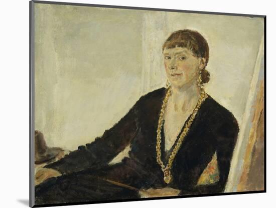 Self-Portrait-Dame Ethel Walker-Mounted Giclee Print