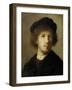 Self-Portrait-Rembrandt van Rijn-Framed Giclee Print