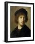 Self-Portrait-Rembrandt van Rijn-Framed Giclee Print