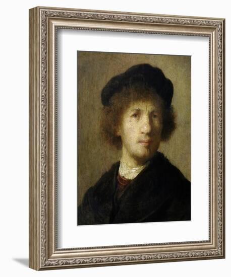 Self-Portrait-Rembrandt van Rijn-Framed Giclee Print