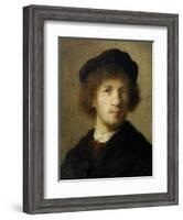 Self-Portrait-Rembrandt van Rijn-Framed Giclee Print