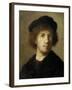 Self-Portrait-Rembrandt van Rijn-Framed Giclee Print