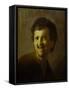 Self-Portrait-Rembrandt van Rijn-Framed Stretched Canvas