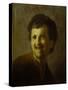 Self-Portrait-Rembrandt van Rijn-Stretched Canvas