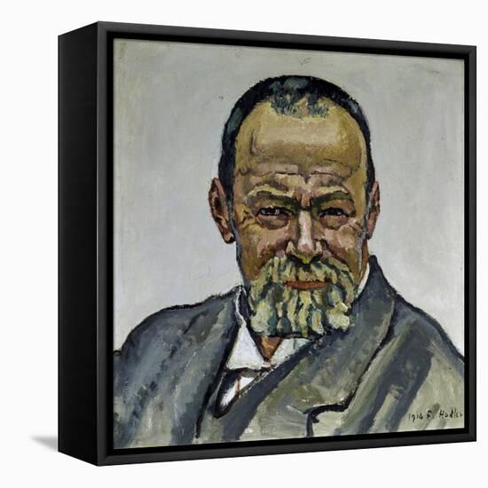 Self-Portrait-Ferdinand Hodler-Framed Stretched Canvas