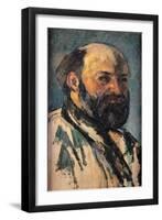 Self Portrait-Paul Cézanne-Framed Giclee Print