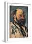 Self Portrait-Paul Cézanne-Framed Giclee Print