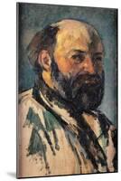 Self Portrait-Paul Cézanne-Mounted Giclee Print