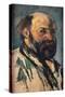 Self Portrait-Paul Cézanne-Stretched Canvas