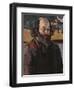 Self Portrait-Paul Cézanne-Framed Giclee Print