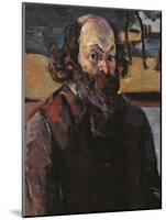 Self Portrait-Paul Cézanne-Mounted Giclee Print