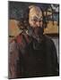 Self Portrait-Paul Cézanne-Mounted Giclee Print