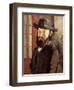 Self-Portrait-Paul Cézanne-Framed Giclee Print