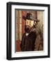 Self-Portrait-Paul Cézanne-Framed Giclee Print