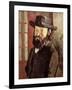 Self-Portrait-Paul Cézanne-Framed Giclee Print