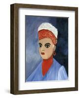 Self Portrait-Anna Belle Lee Washington-Framed Giclee Print