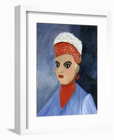 Self Portrait-Anna Belle Lee Washington-Framed Giclee Print