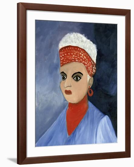 Self Portrait-Anna Belle Lee Washington-Framed Giclee Print