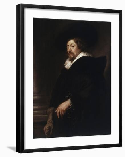 Self Portrait-Peter Paul Rubens-Framed Giclee Print