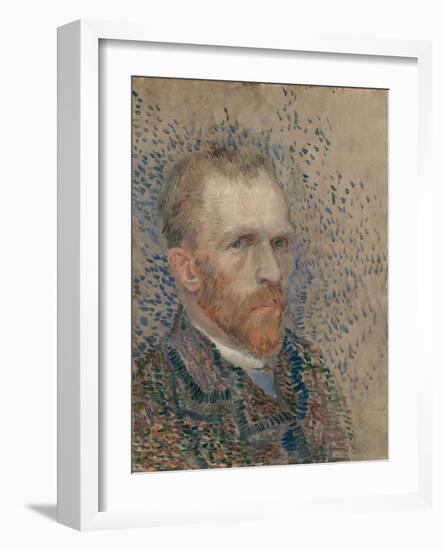 Self Portrait-Vincent van Gogh-Framed Giclee Print