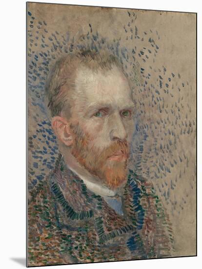 Self Portrait-Vincent van Gogh-Mounted Giclee Print