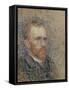 Self Portrait-Vincent van Gogh-Framed Stretched Canvas