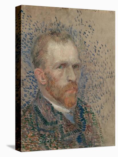 Self Portrait-Vincent van Gogh-Stretched Canvas