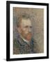 Self Portrait-Vincent van Gogh-Framed Premium Giclee Print