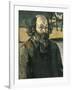 Self Portrait-Paul Cézanne-Framed Art Print